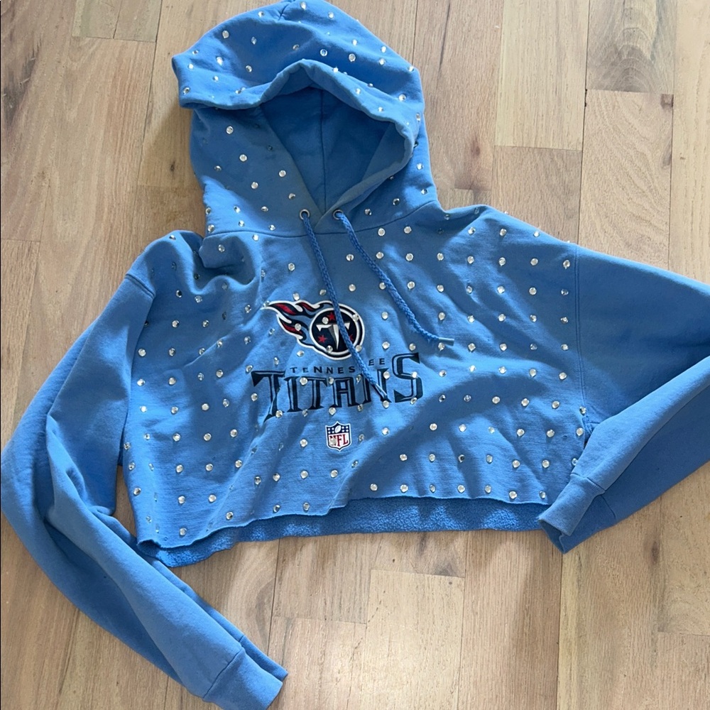 Tennessee Titans Cropped Hoodie